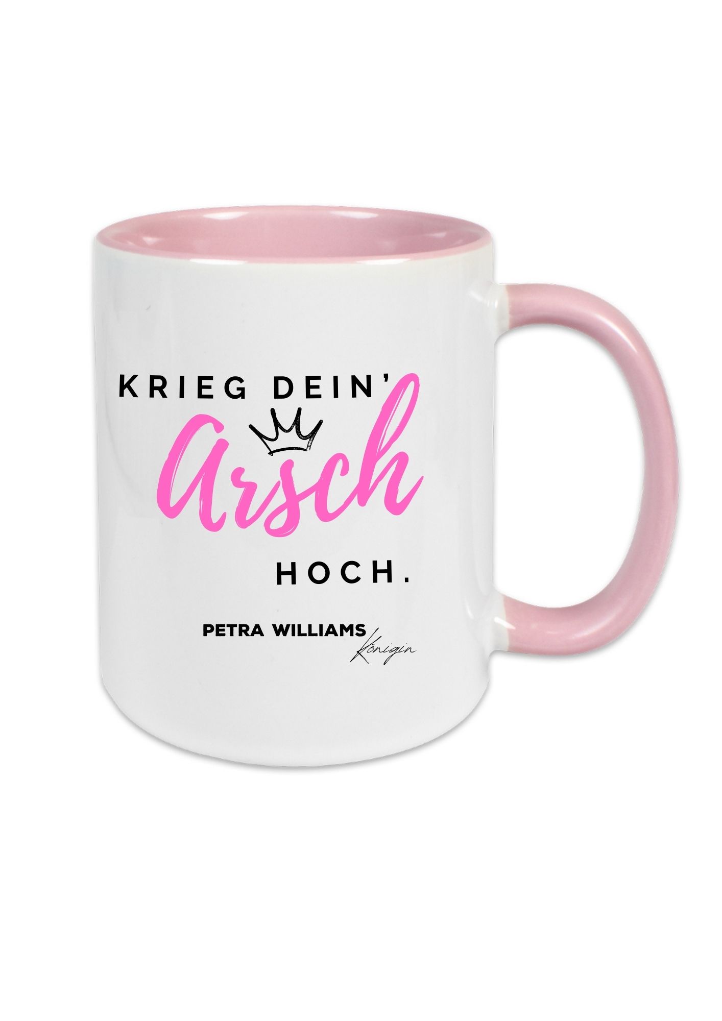 „Arsch hoch“-Tasse